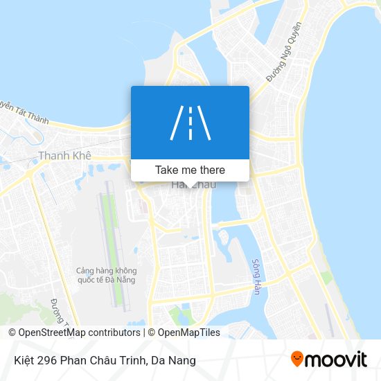 Kiệt 296 Phan Châu Trinh map
