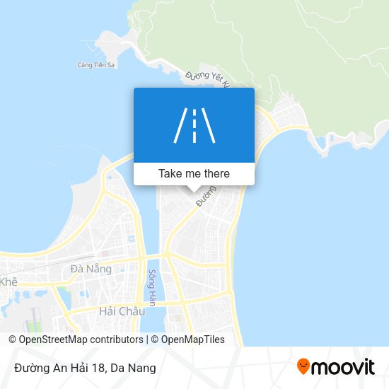 Đường An Hải 18 map