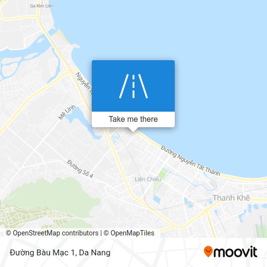 Đường Bàu Mạc 1 map