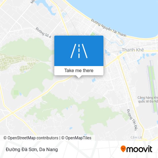 Đường Đà Sơn map