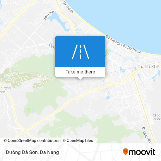 Đường Đà Sơn map