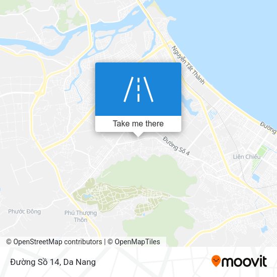Đường Sồ 14 map