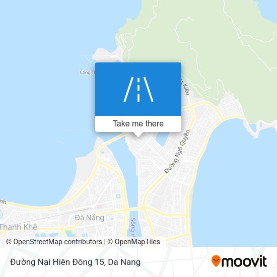 Đường Nại Hiên Đông 15 map