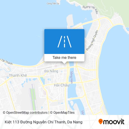 Kiệt 113 Đường Nguyễn Chí Thanh map