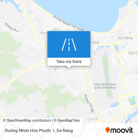 Đường Nhơn Hòa Phước 1 map