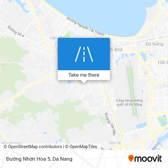 Đường Nhơn Hòa 5 map