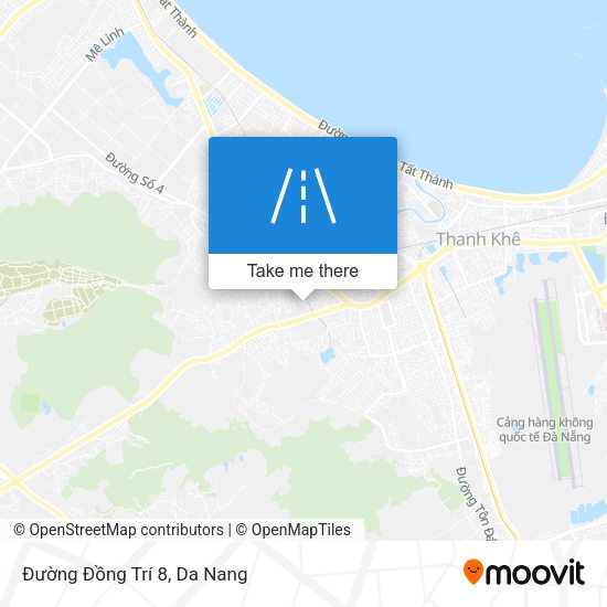 Đường Đồng Trí 8 map