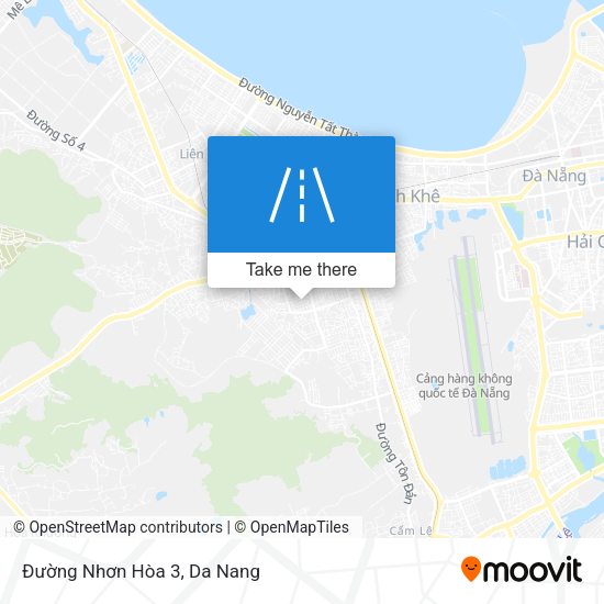 Đường Nhơn Hòa 3 map