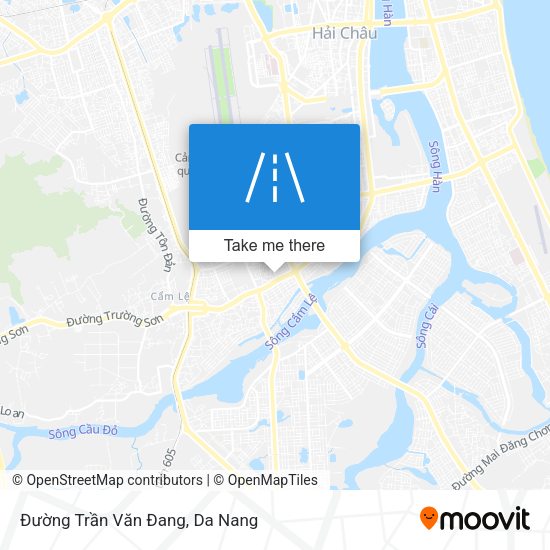 Đường Trần Văn Đang map