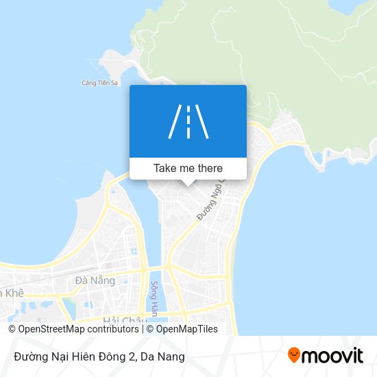 Đường Nại Hiên Đông 2 map