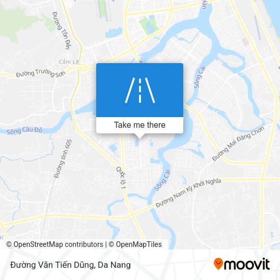 Đường Văn Tiến Dũng map