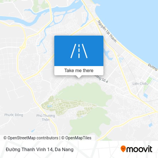 Đường Thanh Vinh 14 map