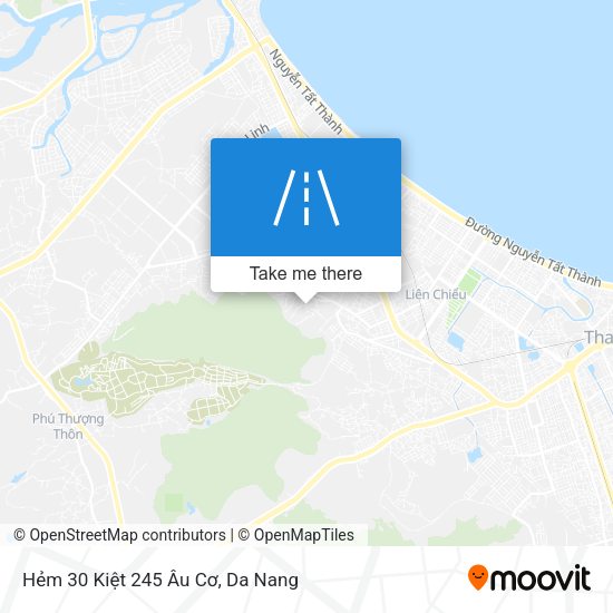 Hẻm 30 Kiệt 245 Âu Cơ map