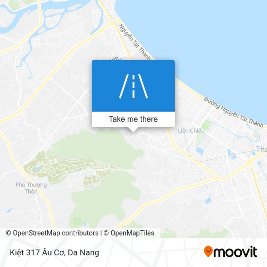 Kiệt 317 Âu Cơ map