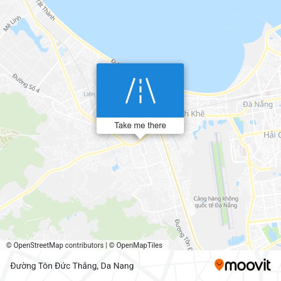 Đường Tôn Đức Thắng map