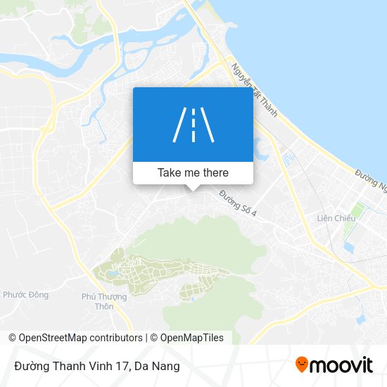 Đường Thanh Vinh 17 map