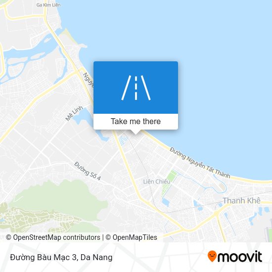 Đường Bàu Mạc 3 map