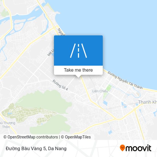 Đường Bàu Vàng 5 map