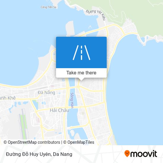 Đường Đỗ Huy Uyên map