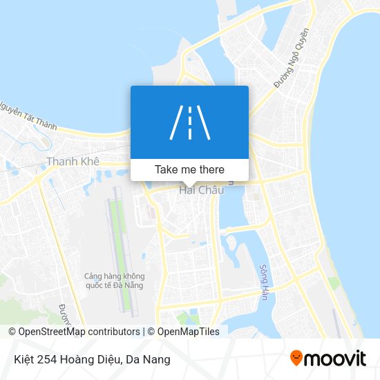 Kiệt 254 Hoàng Diệu map
