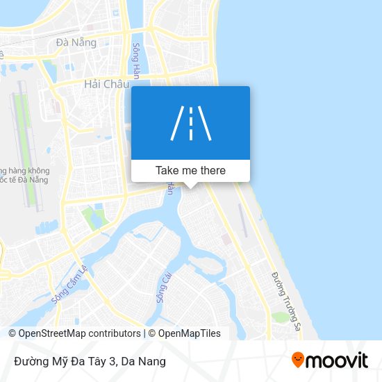 Đường Mỹ Đa Tây 3 map