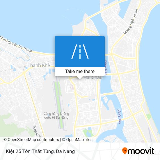 Kiệt 25 Tôn Thất Tùng map