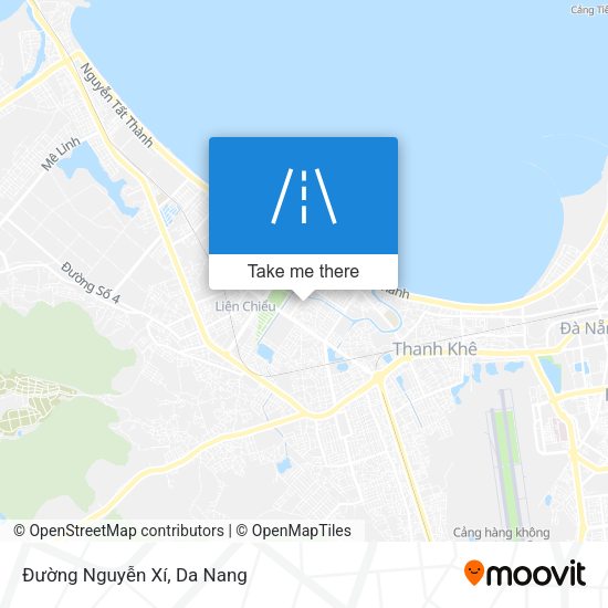Đường Nguyễn Xí map