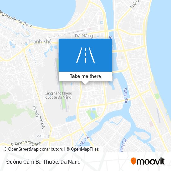 Đường Cầm Bá Thước map