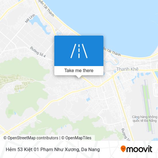 Hẻm 53 Kiệt 01 Phạm Như Xương map