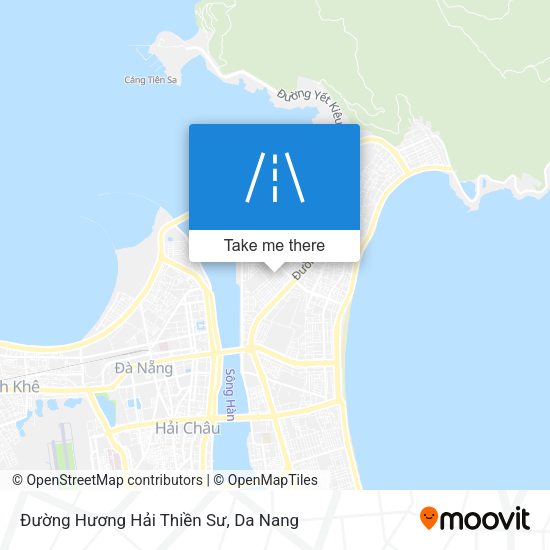 Đường Hương Hải Thiền Sư map