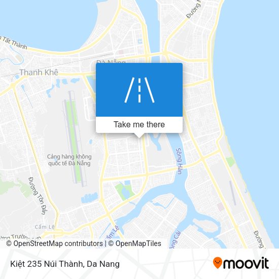 Kiệt 235 Núi Thành map