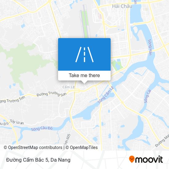 Đường Cẩm Bắc 5 map