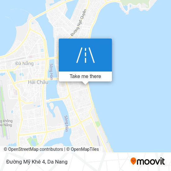 Đường Mỹ Khê 4 map