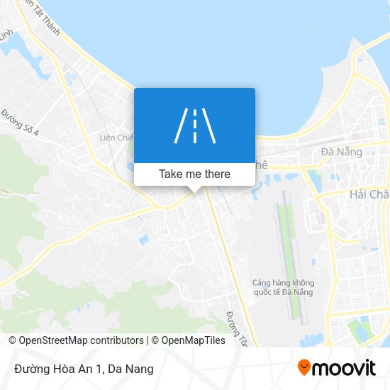 Đường Hòa An 1 map