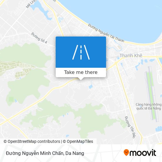 Đường Nguyễn Minh Chấn map