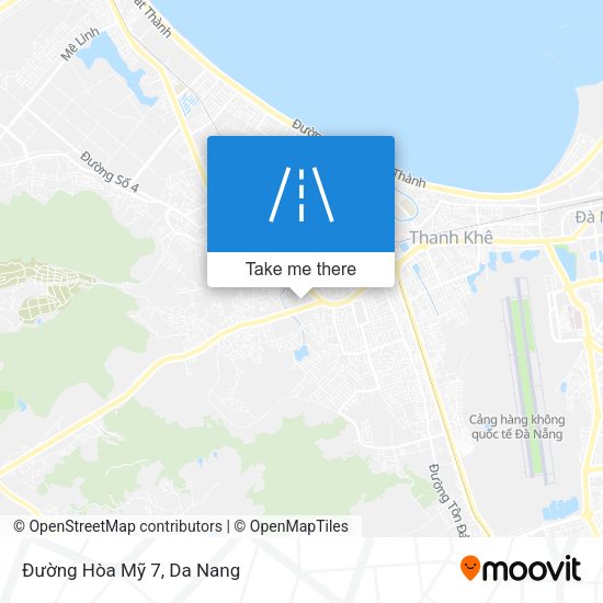 Đường Hòa Mỹ 7 map