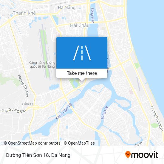Đường Tiên Sơn 18 map