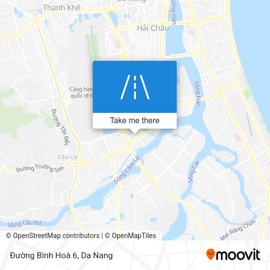 Đường Bình Hoà 6 map