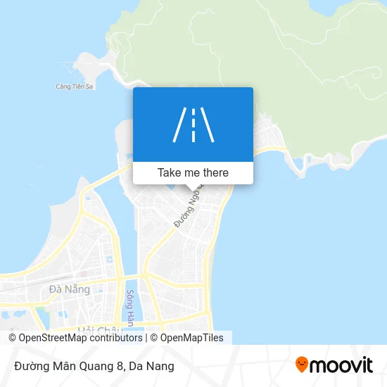 Đường Mân Quang 8 map