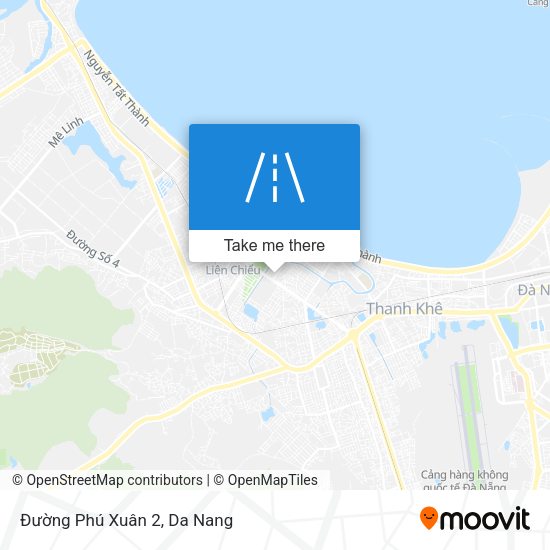Đường Phú Xuân 2 map