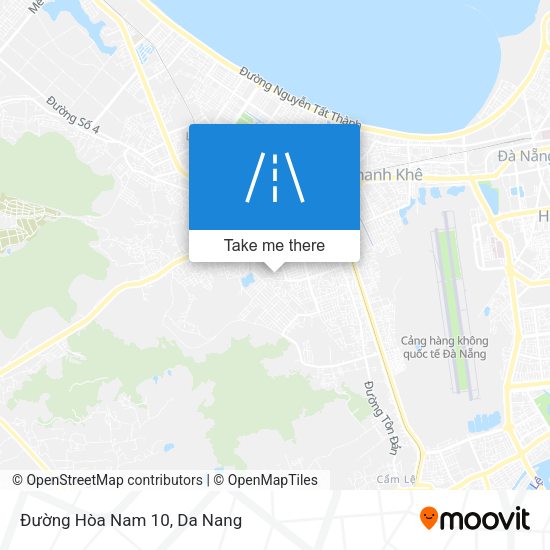 Đường Hòa Nam 10 map