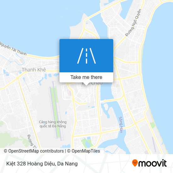 Kiệt 328 Hoàng Diệu map