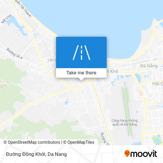 Đường Đồng Khởi map