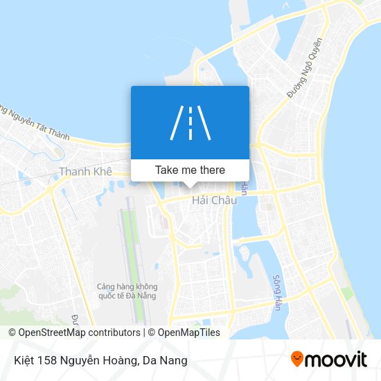 Kiệt 158 Nguyễn Hoàng map