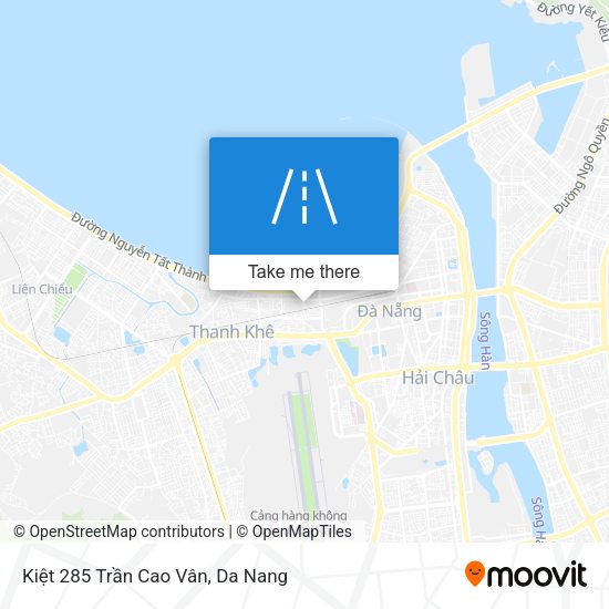 Kiệt 285 Trần Cao Vân map