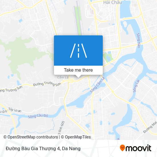 Đường Bàu Gia Thượng 4 map