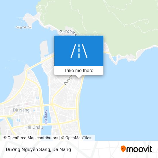 Đường Nguyễn Sáng map