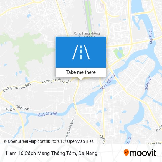 Hẻm 16 Cách Mang Tháng Tám map