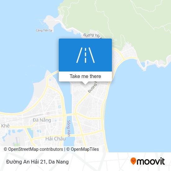 Đường An Hải 21 map
