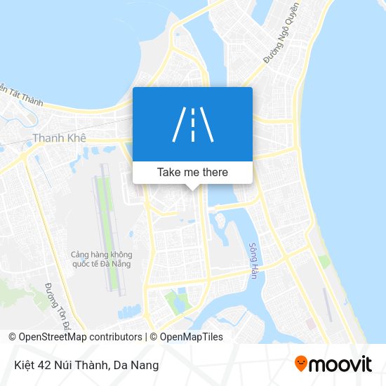 Kiệt 42 Núi Thành map